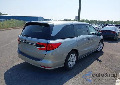2021 Honda Odyssey Lx из США, поврежденный, VIN 5FNRL6H24MB033341